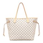 Louis Vuitton N51108 Neverfull GM Shoulder Bag Damier Azur Canvas