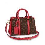 Louis Vuitton Soufflot BB Peach M44899 Red M44818