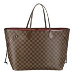 Louis Vuitton N51106 Neverfull GM Shoulder Bag Damier Ebene Canvas