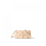 Louis Vuitton M46393 Favorite Crème / Rose Trianon