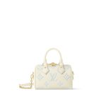 Louis Vuitton M46883 Speedy Bandoulière 20 Bicolor Monogram Empreinte Leather Blue