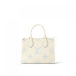 Louis Vuitton M46833 OnTheGo PM Latte/Candy Blue